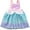 Mermaid shell, variant on ATAIKU 1-4T Blue Princess Dress Up Aprons Dress for Toddler Baby Girls, 1PCS Waterproof Mess Play Clothes Halloween Gift