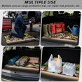 thumbnail image 3 of XYZCANDO Cool Dinosaur Rear Cargo Mat 29" x 39", All-Weather Polyester Trunk Liner with Non-Slip Backing, Durable Easy Install Stitched Edge Protector for SUVs, Sedans and Trucks, 3 of 7
