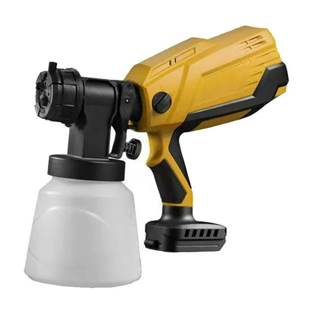 Cordless Electric Spray Gun 1000ML, High Power Paint Sprayer Fits 18V Battery ,Easy to Use