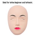 thumbnail image 3 of Herwey 2 Types Tattoo Practice Permanent Makeup Microblading Eyebrow Lip Training Silicone Skin, Permanent Makeup Skin, Tattoo Training Tool, 3 of 8