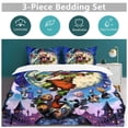 thumbnail image 5 of Cartoon Legend Of Zelda 3-Piece Bed Set Warm and Comfortable Kawaii Bedding Set Cute Soft Bedclothes for Boys Girls Kids 79"x90", 5 of 8