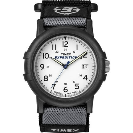 Timex Men's Expedition Camper Watch, Black Fast Wrap Strap