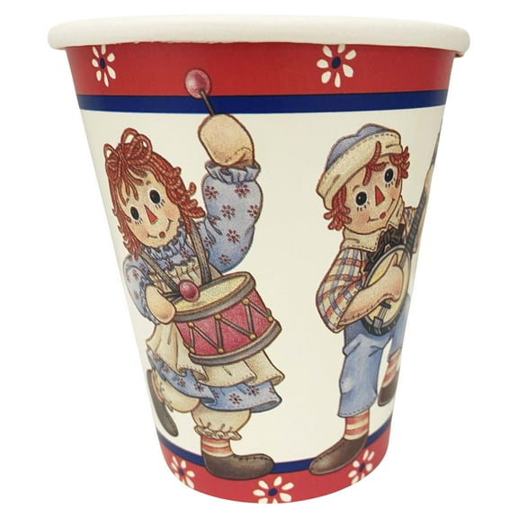 Raggedy Ann and Andy 9oz Paper Cups (8ct)