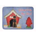 thumbnail image 1 of Alfombrilla de suelo Caroline's Treasures Dog House Manchester Terrier 19 x 27 Multicolor Modelo BB2782RUG, 1 of 1