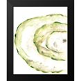 thumbnail image 2 of Vess, June Erica 15x18 Black Modern Framed Museum Art Print Titled - Lichen Halo V, 2 of 5