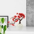 thumbnail image 4 of Clearance Under $10 Artificial flowers, Artificial Flowers Wiht Pot Artificial Flowers Kit With Planter Chinese Traditional Flowers Plant Potted Decor For Home Store Window, 4 of 8