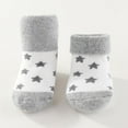 thumbnail image 4 of Unisex Baby Terry Socks 5-Pack for Baby boy and girl 0-12 Months Warm Cotton Socks, 4 of 6