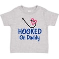 thumbnail image 3 of Inktastic Fishing Hooked on Daddy Boys or Girls Toddler T-Shirt, 3 of 5