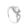 thumbnail image 5 of Anillo HUOGUO Fashion Diamond para mujer en aleación, 5 of 5