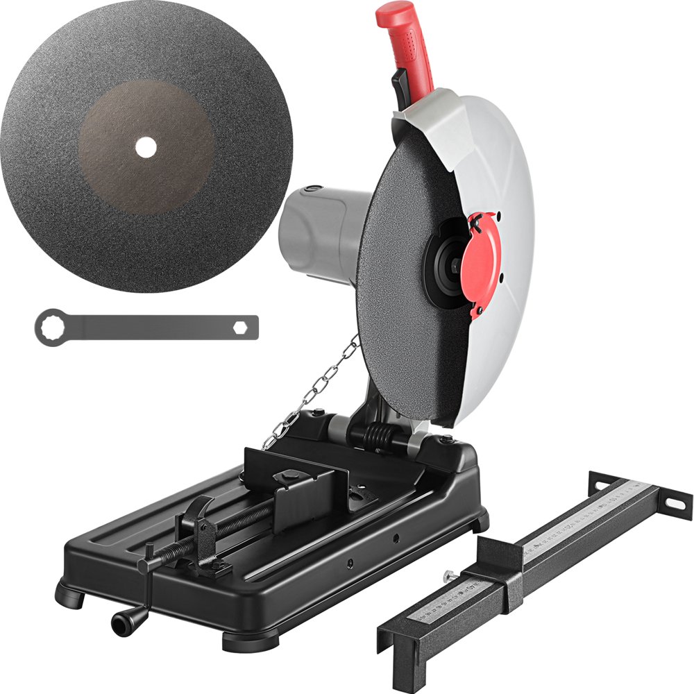 VEVOR Metal Chop Saw, 14"/355 MM Blade Diameter Cut Off Saw, 2200W 3900RPM Steel Cutting Machine