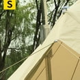 thumbnail image 3 of Tiendas al aire libre del extractor de de la estufa de camping, cubierta de malla porosa anti escaldado Pequeña Zulema Tubos de chimenea de estufa de campamento, 3 of 7