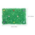 thumbnail image 3 of Panel de pared de plantas artificiales, seto, decoración de pared, panel verde para fondo, decoración de pared exterior, 3 of 6