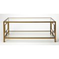 thumbnail image 2 of Butler Juilliard Gold Metal Coffee Table, 2 of 3
