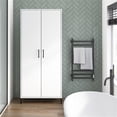 thumbnail image 3 of Essence Tall Storage Cabinet with Doors - Engineered Wood, 3 of 10