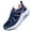Dark blue pink, variant on HI HATIDE Women Arch Support Walking Shoes Orthotic Sneakers for Plantar Fasciitis Foot and Heel Pain Relief Tennis Shoes