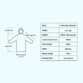 thumbnail image 2 of Chubasquero desechable para adultos portátil para adultos niños equipo de lluvia de emergencia azul, 2 of 3