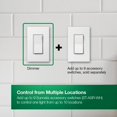 thumbnail image 4 of Interruptor de atenuación Lutron Sunnata Touch LED+ 150W/600W, 4 of 8