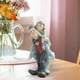 thumbnail image 5 of Estatua de pareja moderna, adorno de personaje, figura artesanal de resina, escultura para mesa Novio llevando novia, 5 of 8