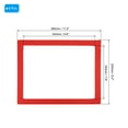 thumbnail image 2 of Unique Bargains 8x10 Magnetic Picture Frame, 3pcs Magnetic Frame Magnetic Photo Frames Reusable for Refrigerator, Red, 2 of 7