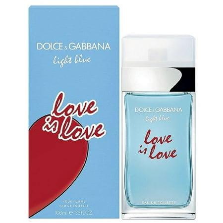 Dolce & Gabbana Light Blue Love Is Love For Women 3.4 oz ~ 100 ml EDT Spray