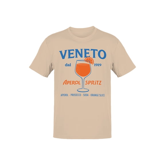 Veneto Aperol Spritz Art Design Men's T-shirt