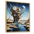 thumbnail image 2 of Designart "Surreal Time A Masterpiece of Persistence IV" Abstract Floater Framed Wall Decor, 2 of 7