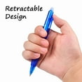 thumbnail image 5 of BiFandian Erasable Ballpoint Pen, 8 Count Retractable Rolling Ball Pen Set, 4 Blue & 4Black Erasable Watermarker, 5 of 6