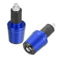 thumbnail image 4 of 1 Pair Motorcycle Handlebar End Plugs 7/8" 22mm Universal CNC Aluminum Alloy for Motorcycle Scooter Blue, 4 of 6