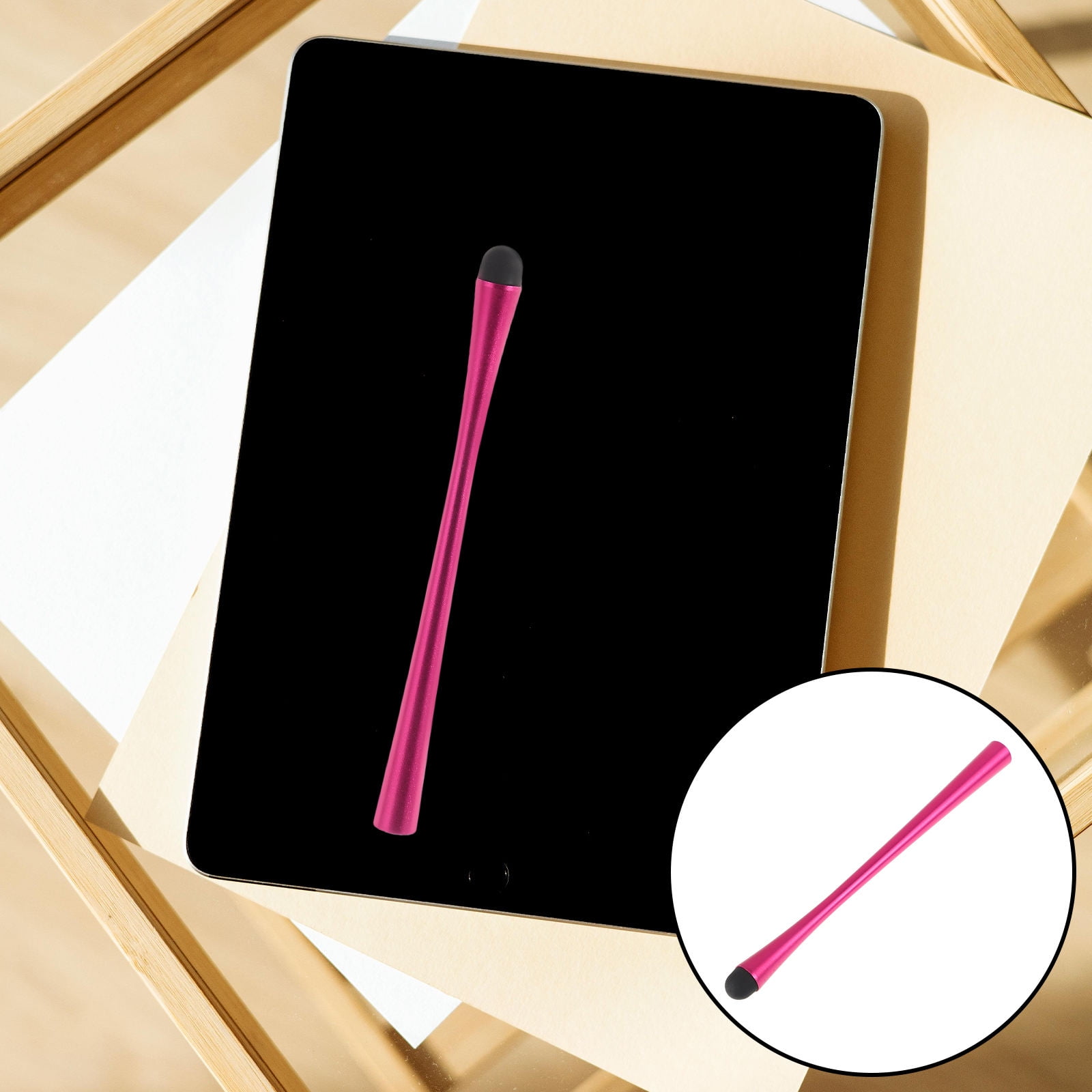 OFFIGAM Universal Rosy Stylus Pen with Metal Body Smooth and Precise Writing for Touchscreen Devices