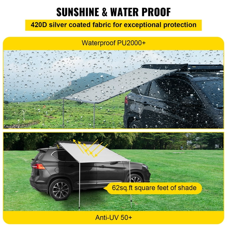 Portable awnings for cars sales