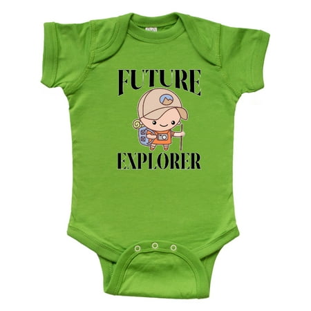 

Inktastic Hiking Backpacking Future Explorer Gift Baby Boy Bodysuit