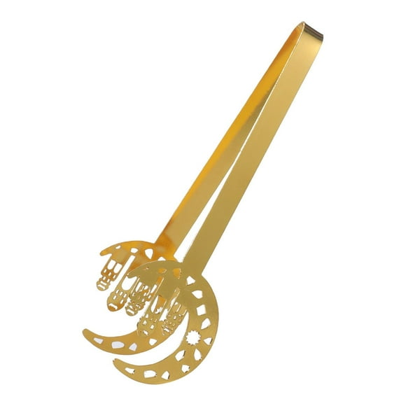 Pinzas para incienso, accesorios de metal, multiusos, portátiles, doradas, para decoración, para dormitorio, salón de té y hogar.