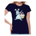 thumbnail image 1 of Awkward Styles Dabbing Easter Bunny Shirt for Women Easter Bunny Tshirt Easter Shirt for Women Happy Easter Easter Gifts for Her Easter Bunny T Shirts Easter Holiday Shirts Easter Basket Stuffers, 1 of 4