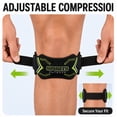 thumbnail image 7 of GADE 2-Pack Knee Strap, Adjustable Knee Brace Tendon Support Band for Running, Jumpers Knee, 7 of 7