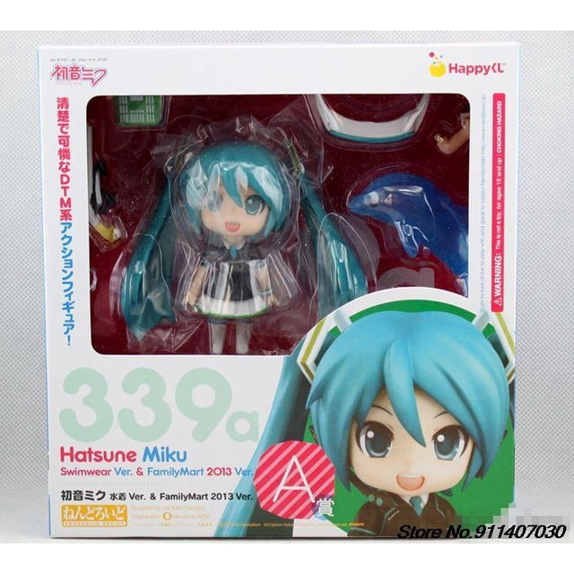 Hatsune Miku 339a 339 PVC Figura de acción Modelo Juguetes Adorno de habitación Regalo creativo para niños