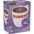 Dunkin' Donuts Milk Chocolate Hot Cocoa, Keurig KCup Pods, 22/Box