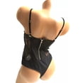thumbnail image 3 of Victoria's Secret For Love & Lemons Black Underwire Lace Bodysuit Teddy Size Medium NWT, 3 of 3