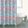 thumbnail image 4 of Cartoon Unicorn Rainbow Cloud Balloon Pattern Shower Curtain 72"x72" ,Bathroom Decorative Shower Curtains Set with 12 Hooks,Modern Waterproof Washable Shower Curtain, 4 of 6