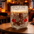 thumbnail image 2 of AuroraX Halloween Cups Glass Coffee Cups,Funny Personalized Fall Drinkware for Women Mom, 2 of 6