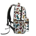 thumbnail image 3 of Pofeuu Cute Butterfly Print Backpack for Men and Women - Basic Bookbag Casual Daypack Backpacks for College Work Travel-One Size, 3 of 5