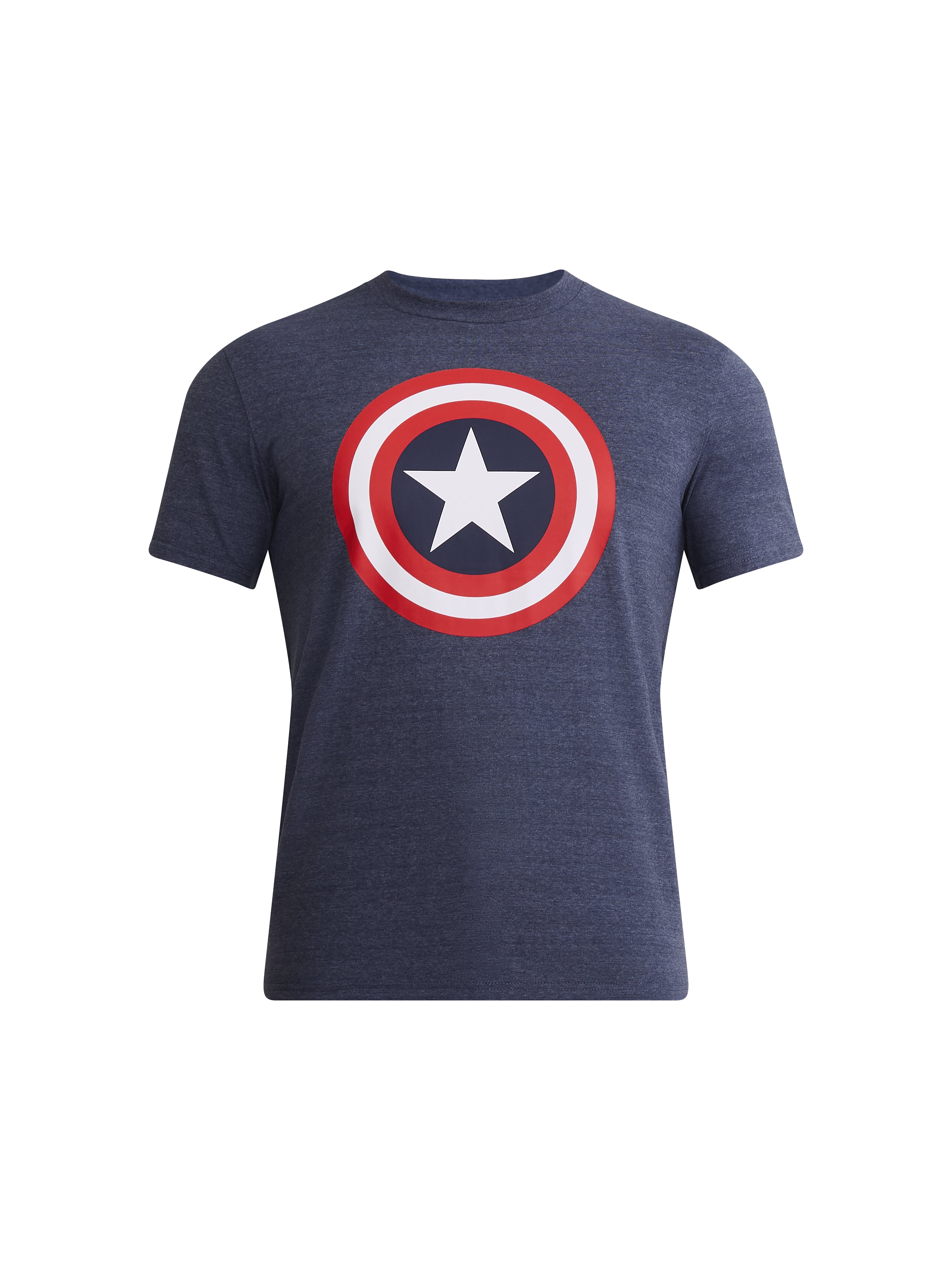 Marvel Captain America Men's & Big Men's Classic Shield Logo Graphic Tee Shirt, Sizes S-3XL