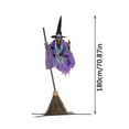 Halloween Sales! Anckoeil Halloween Props Garden Flying Witch Terror