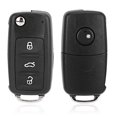 thumbnail image 4 of BOROCO 434 MHz 3 Botones de Control Remoto del Coche Llavero Universal de Control Remoto de la Llave del Coche reemplazo para 5K0837202AD, 4 of 5