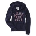 thumbnail image 1 of Sudadera con Capucha Aeropostale con Purpurina Bordada Azul Pequeña, 1 of 2