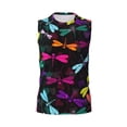 thumbnail image 6 of Lsque Colorful Dragonflies Print Men's Cotton Blend Sleeveless Muscle Shirts (S-3XL)- Moisture Wicking, Odor Protection, UPF 30+,Large, 6 of 8