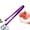 Purple, variant on Stainless Steel Long Handled Ice Tongs and Kitchen Tool for Efficient Food Handling and Eggshell Removal