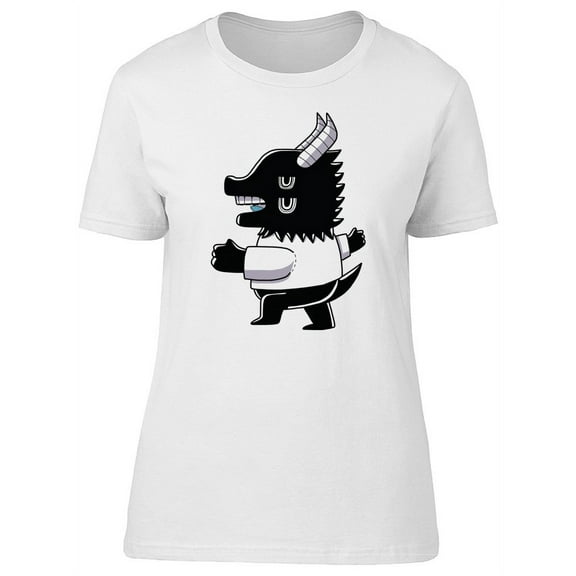 Grunge Abstract Black Monster Tee Men's -Image by Shutterstock