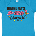 thumbnail image 4 of Inktastic Grandmas Little Cowgirl with Cowgirl Hat and Boots Girls Baby Bodysuit, 4 of 5