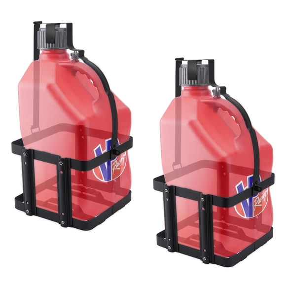 Soporte para contenedores de combustible SPARKWHIZ para VP Racing, 5 galones, paquete de 2