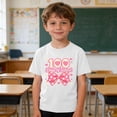 thumbnail image 2 of Boys 100 Days of School Shirt White, Kids 100th Day of School T-Shirt 100% Cotton, Soft Short Sleeve Crewneck Celebration Tee,Size 3 T, 2 of 9
